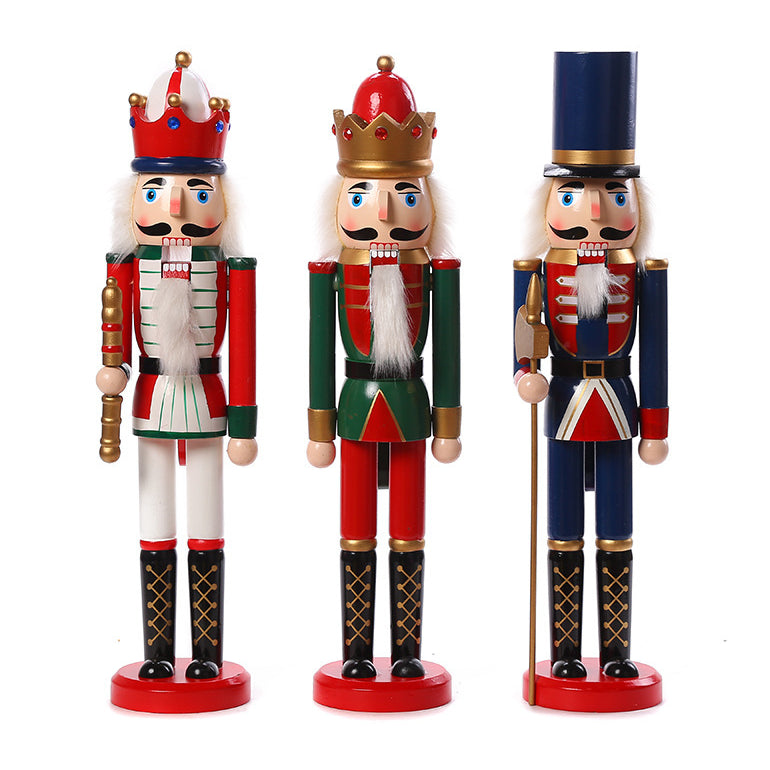 Grand Soldat Casse-Noisette en Bois – 52 cm