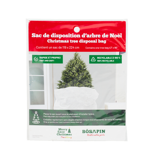 Christmas Tree Disposal Bag – Extra Large, Heavy-Duty
