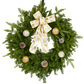 Christmas Wreath Gift Set – Decorated, 12in, with Hook
